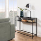 Konsolentisch Newcastle 100 x 35 x 79 cm, Schwarz - MEGART