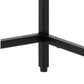 Konsolentisch Newcastle 100 x 35 x 79 cm, Schwarz - MEGART