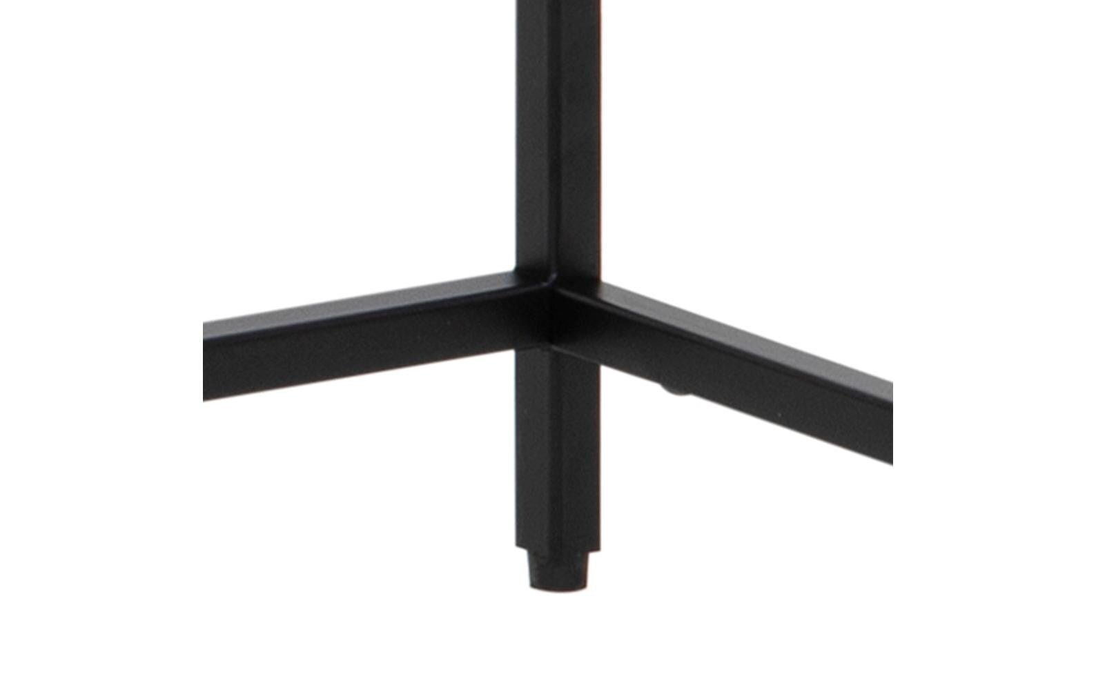 Konsolentisch Newcastle 100 x 35 x 79 cm, Schwarz - MEGART