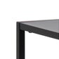 Konsolentisch Newcastle 100 x 35 x 79 cm, Schwarz - MEGART