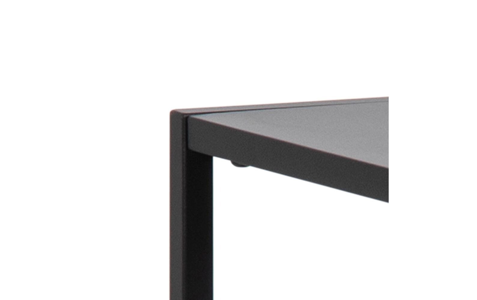 Konsolentisch Newcastle 100 x 35 x 79 cm, Schwarz - MEGART