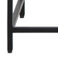 Konsolentisch Newcastle 100 x 35 x 79 cm, Schwarz - MEGART
