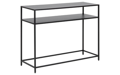 Konsolentisch Newcastle 100 x 35 x 79 cm, Schwarz - MEGART