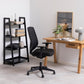 Regal Wally 63 x 40 x 130 cm, Schwarz - MEGART