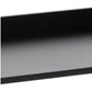 Regal Wally 63 x 40 x 130 cm, Schwarz - MEGART