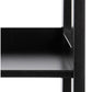 Regal Wally 63 x 40 x 130 cm, Schwarz - MEGART