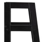 Regal Wally 63 x 40 x 130 cm, Schwarz - MEGART