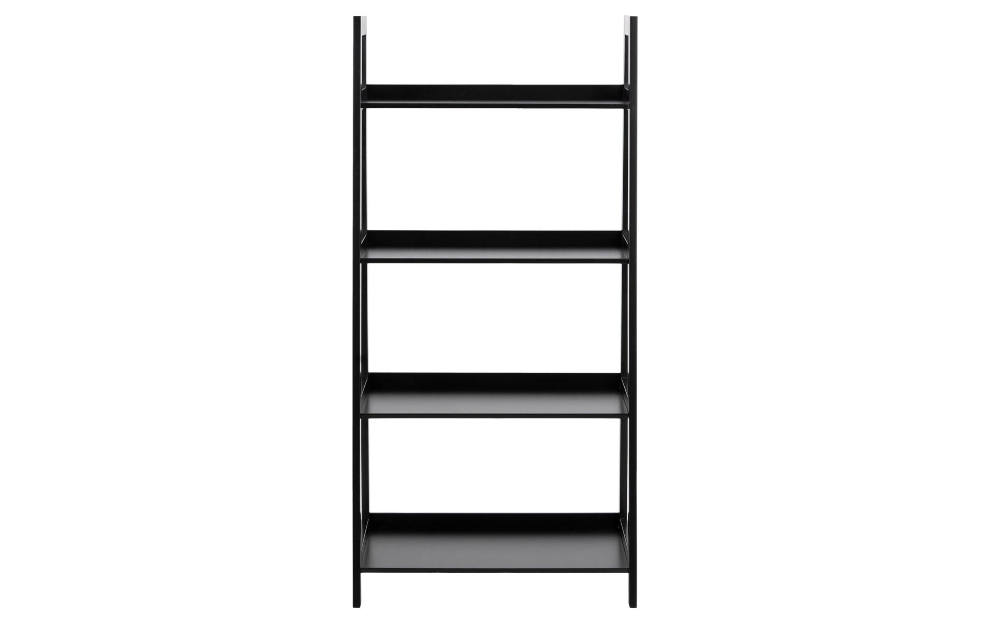Regal Wally 63 x 40 x 130 cm, Schwarz - MEGART