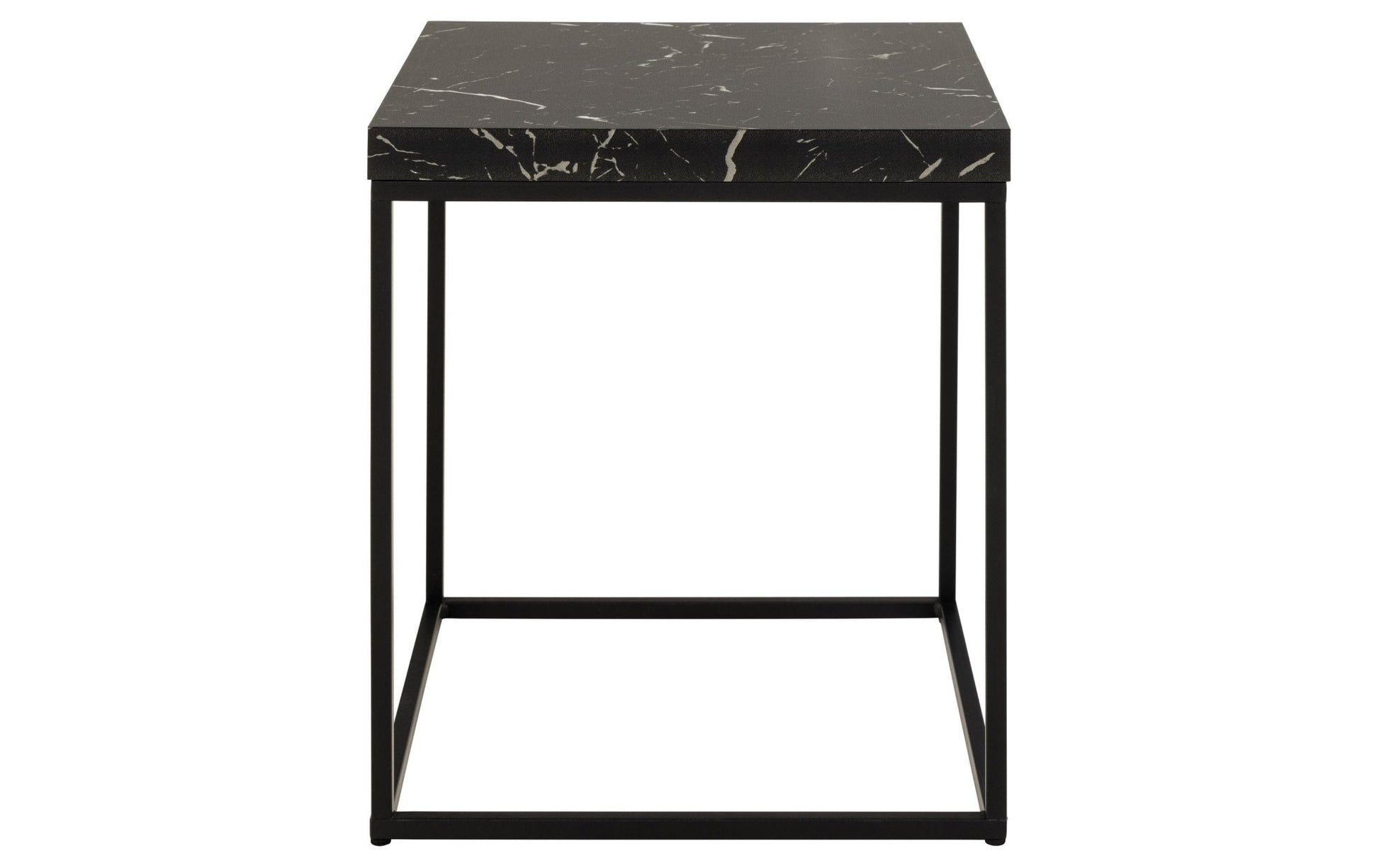 Beistelltisch Barossa 40 x 40 x 45 cm, Schwarz - MEGART