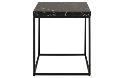Beistelltisch Barossa 40 x 40 x 45 cm, Schwarz - MEGART