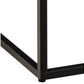 Couchtisch Barossa 60 x 60 x 45 cm, Schwarz - MEGART