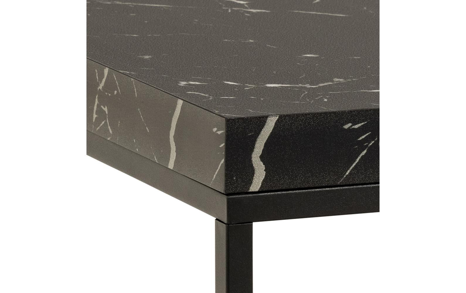 Couchtisch Barossa 60 x 60 x 45 cm, Schwarz - MEGART