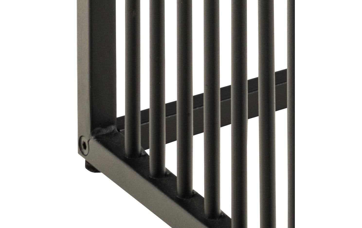 Beistelltisch Strington 40 x 40 x 42 cm, Schwarz - MEGART