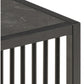 Beistelltisch Strington 40 x 40 x 42 cm, Schwarz - MEGART