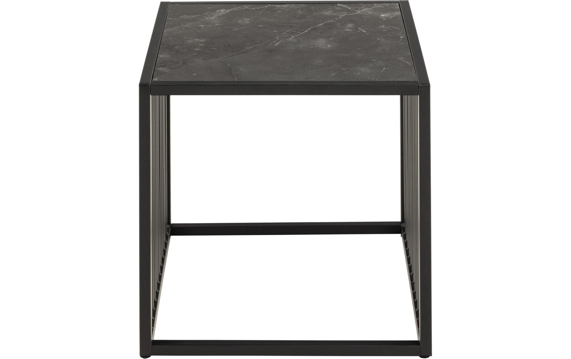 Beistelltisch Strington 40 x 40 x 42 cm, Schwarz - MEGART