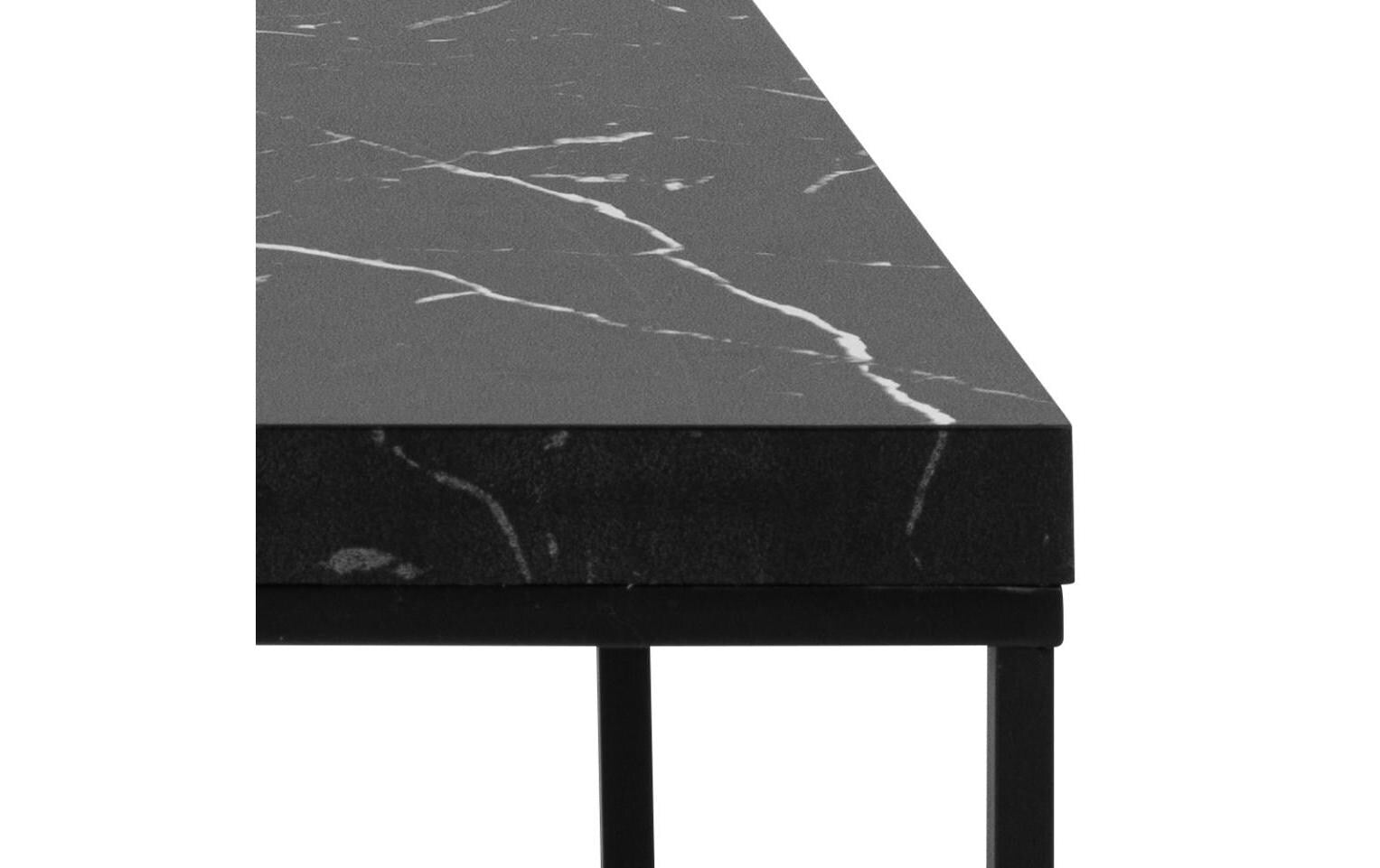 Couchtisch Barossa 110 x 55 x 45 cm, Schwarz - MEGART