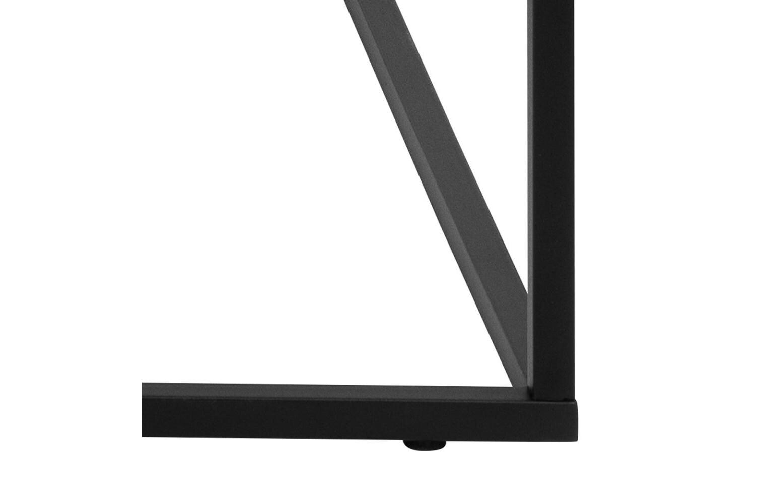 Couchtisch Barossa 110 x 55 x 45 cm, Schwarz - MEGART