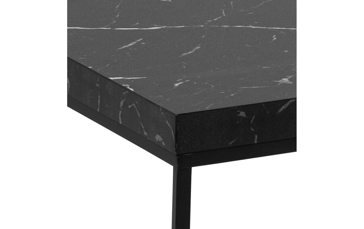 Couchtisch Barossa 110 x 55 x 45 cm, Schwarz - MEGART