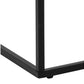 Couchtisch Barossa 110 x 55 x 45 cm, Schwarz/Weiss - MEGART