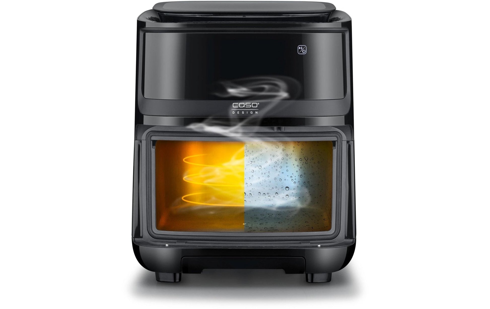 Heissluft - Fritteuse AirFry & Steam 700 1.3 kg, Schwarz - MEGART