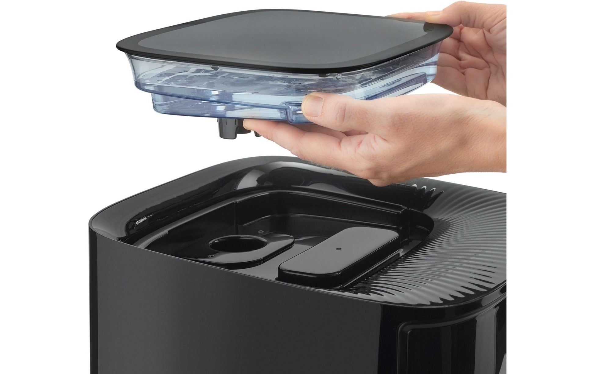 Heissluft - Fritteuse AirFry & Steam 700 1.3 kg, Schwarz - MEGART