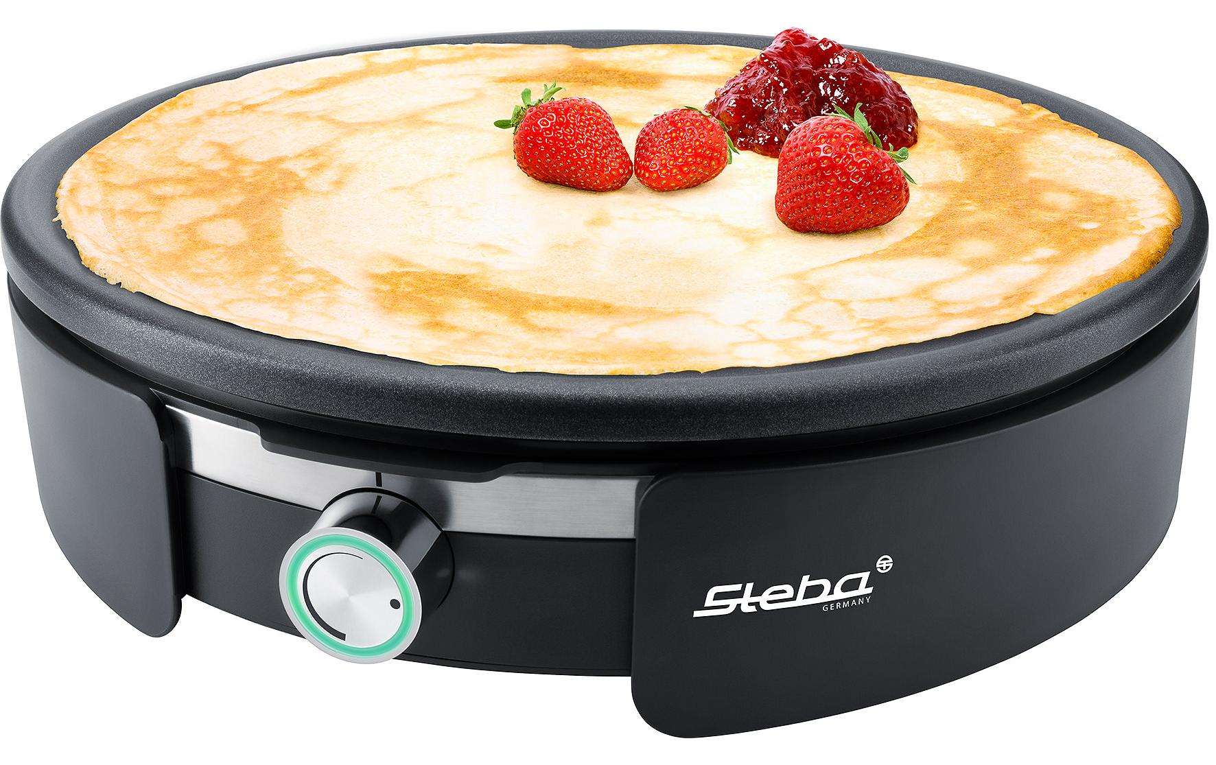 Crêpe Maker XXL CR36 1500 W, Schwarz - MEGART
