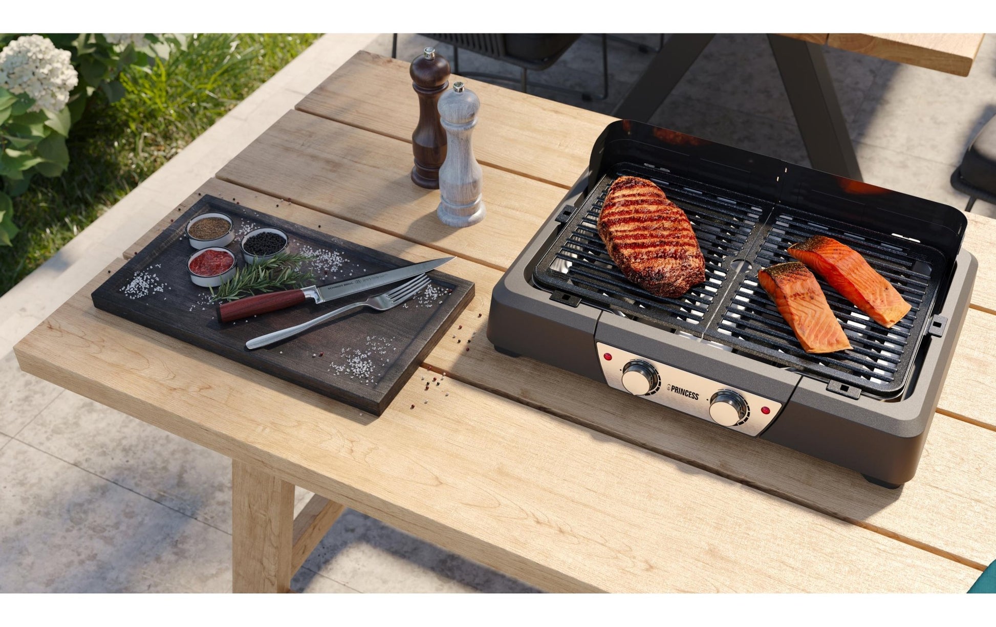 Tischgrill BBQ 2000 W - MEGART