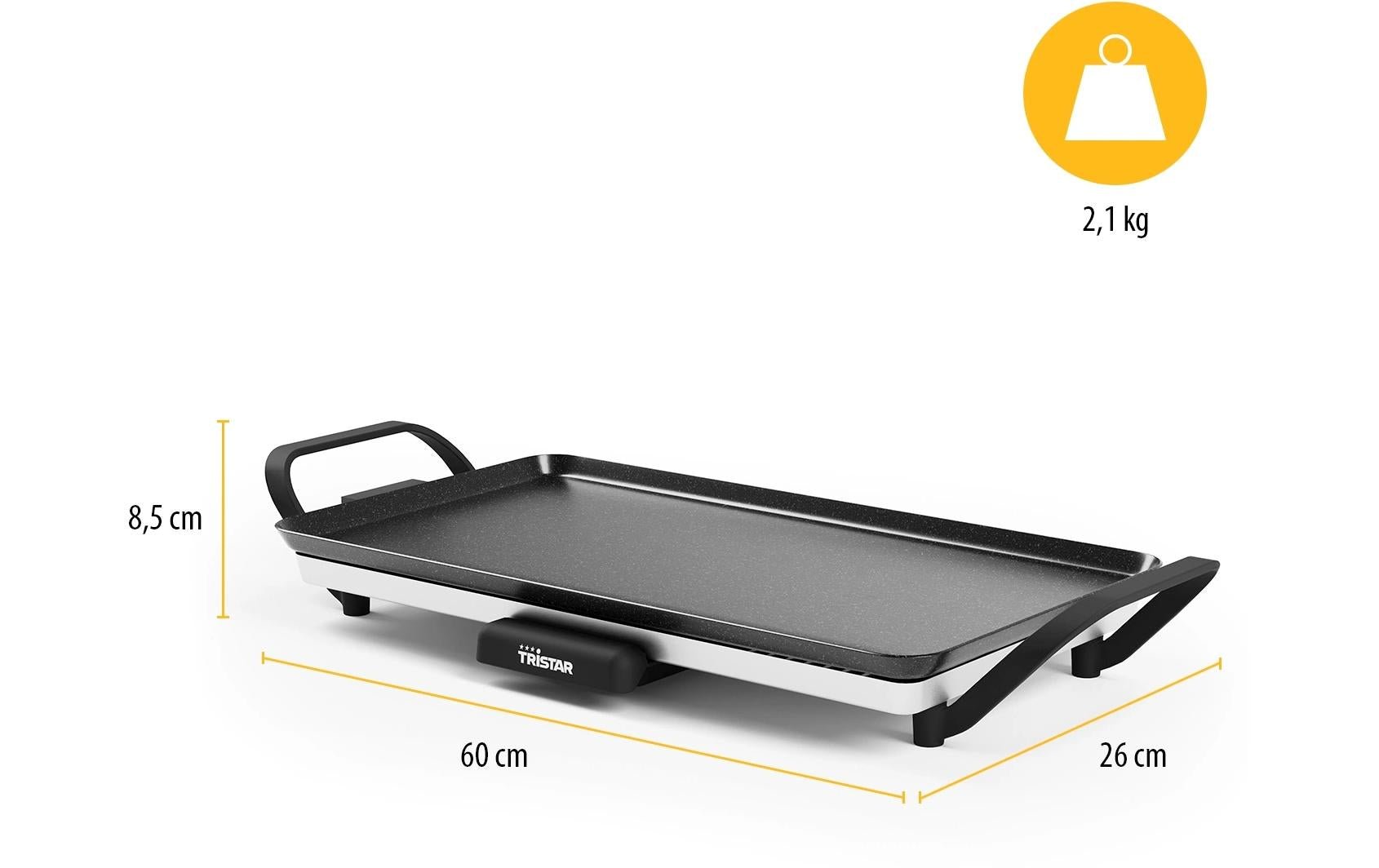 Tischgrill Slim S BP - 2667 2000 W - MEGART