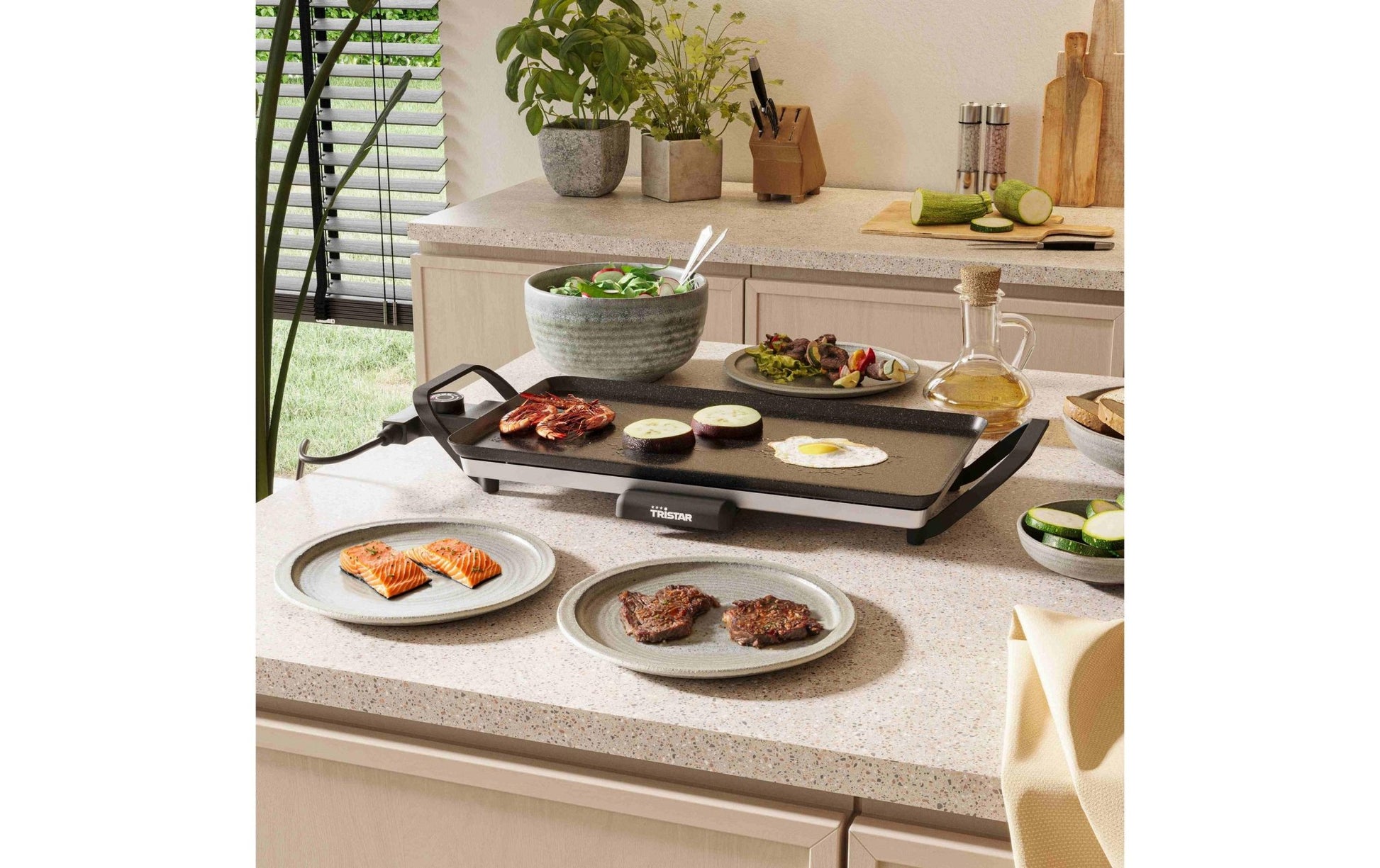 Tischgrill Slim S BP - 2667 2000 W - MEGART