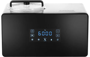 Glacemaschine Advanced Control 1.5 l, Schwarz/Silber - MEGART