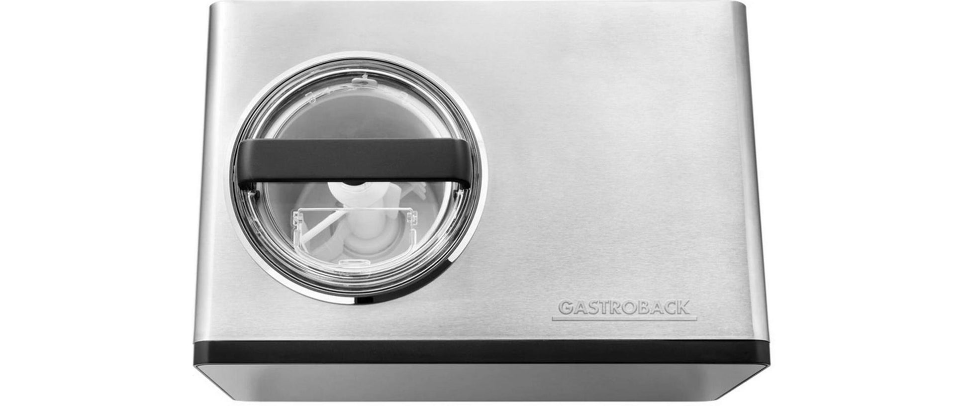 Glacemaschine Advanced Control 1.5 l, Schwarz/Silber - MEGART