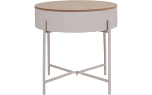 Beistelltisch Sisco Beige/Hellgrau - MEGART
