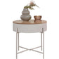 Beistelltisch Sisco Beige/Hellgrau - MEGART