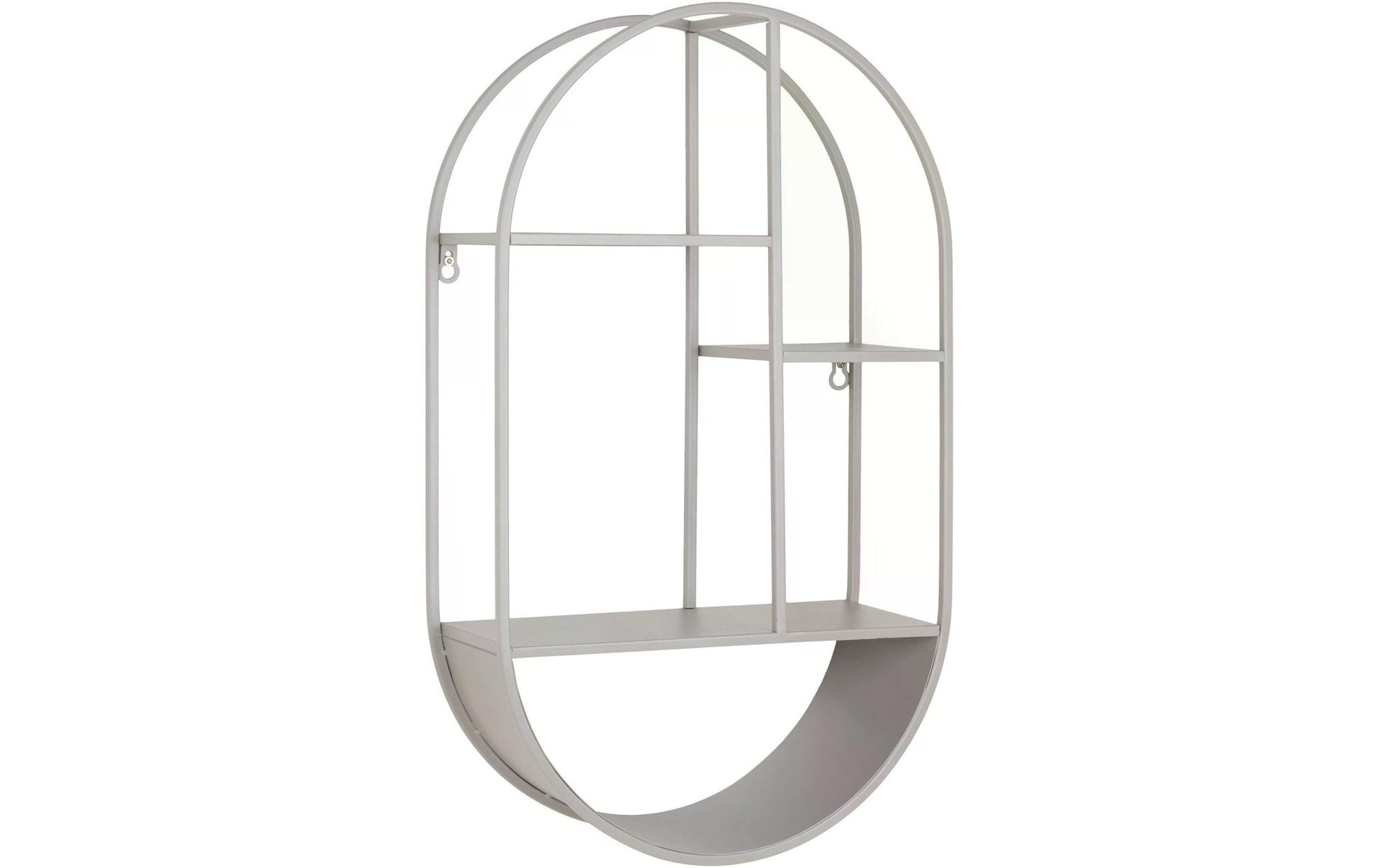 Wandregal Feira 35 x 15 x 60 cm, Grau - MEGART