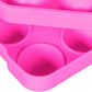 Eiswürfelform Kugel 2 Stück, Pink - MEGART
