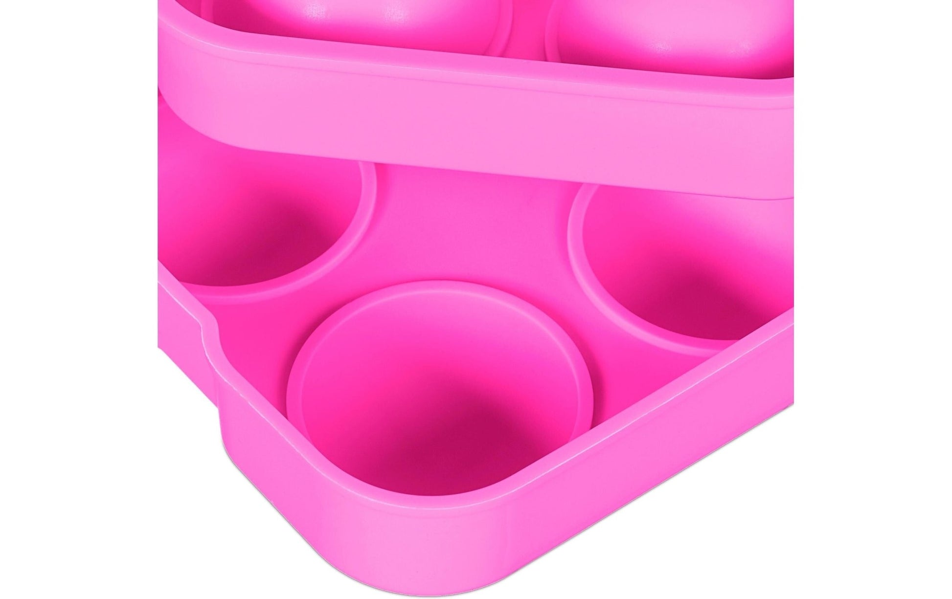 Eiswürfelform Kugel 2 Stück, Pink - MEGART