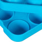 Eiswürfelform Kugel 2 Stück, Blau - MEGART