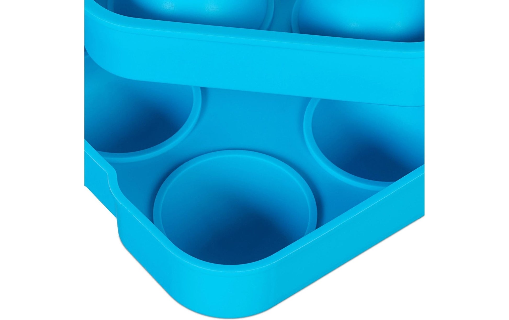 Eiswürfelform Kugel 2 Stück, Blau - MEGART