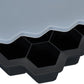 Eiswürfelform 3 Stück, Schwarz/Weiss - MEGART
