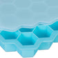 Eiswürfelform 3 Stück, Hellblau/Weiss - MEGART