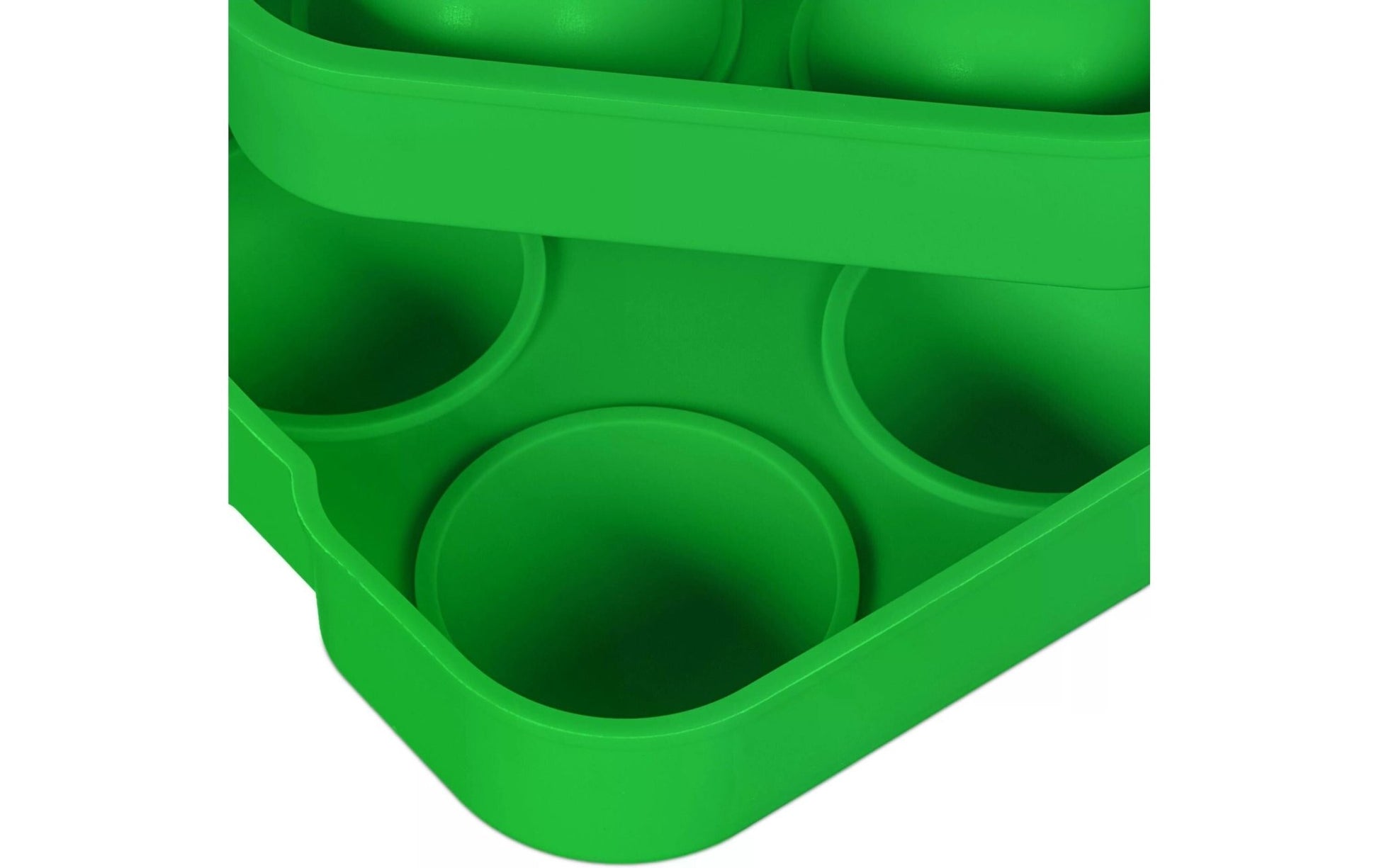 Eiswürfelform Kugel 2 Stück, Grün - MEGART