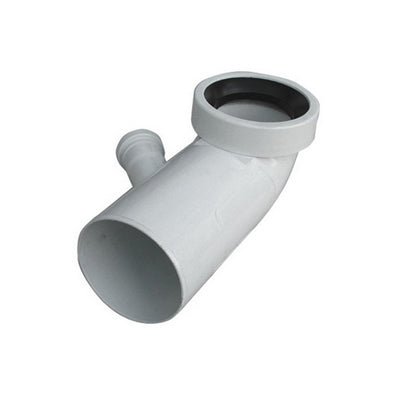 Bogen Aus Weiss WC Anschluss Becher DX Valsir - MEGART