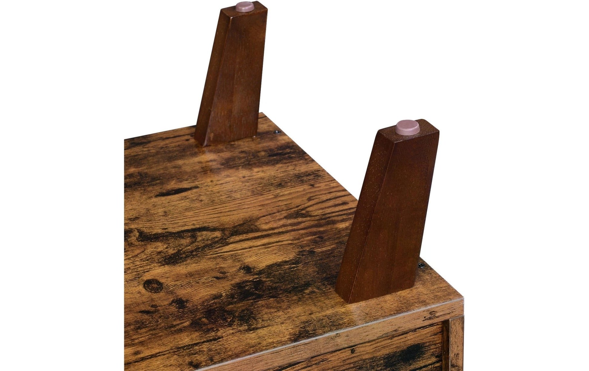 TV - Möbel mit 2 Ablagen 140 x 40 x 50 cm, Braun - MEGART