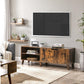 TV - Möbel mit 2 Ablagen 140 x 40 x 50 cm, Braun - MEGART