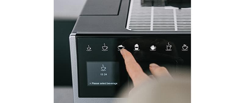 Kaffeevollautomat CI Touch Silber - MEGART