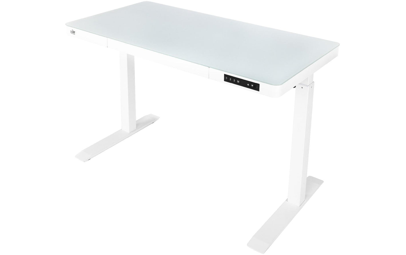 seville classics Stehtisch Airlift 1.2 x 0.6 m, Weiss - MEGART