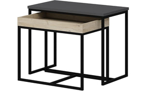 Beistelltisch Alen 65 x 50 cm, Anthrazit