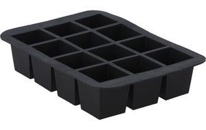 Eiswürfelform Eckig, klein Schwarz - MEGART
