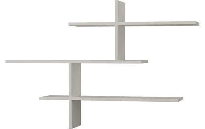 Wandregal Leo 123 x 80.5 cm, Weiss - MEGART