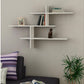 Wandregal Leo 123 x 80.5 cm, Weiss - MEGART